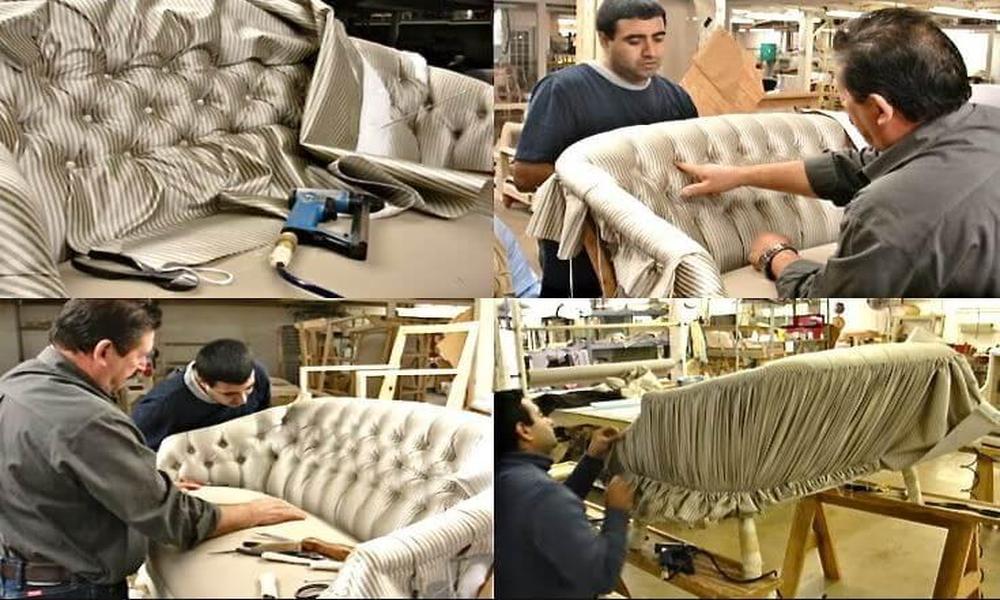 Different type’s upholstery