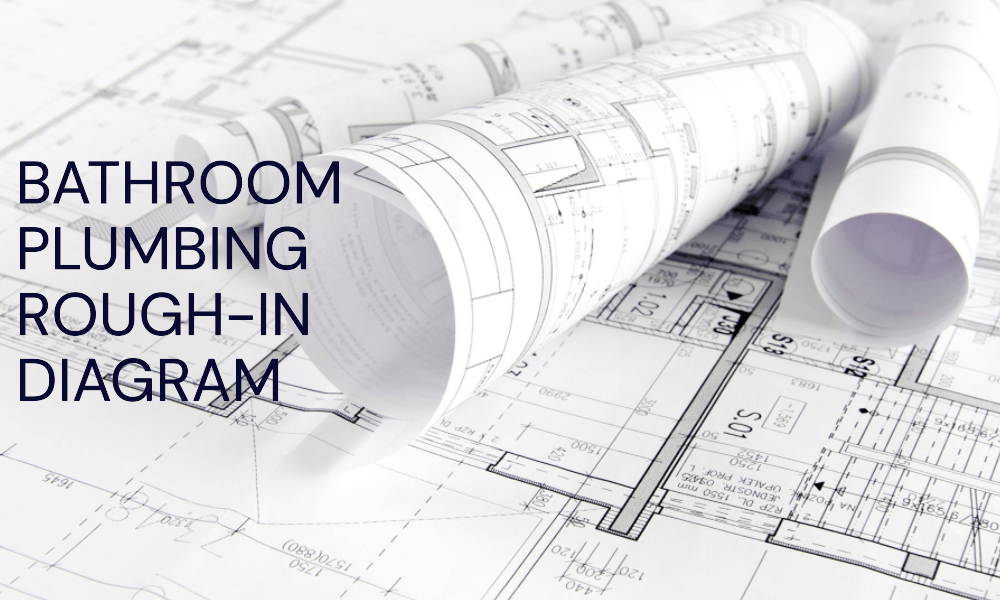 bathroom plumbing rough-in diagram